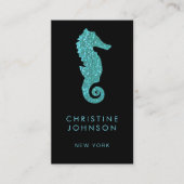 Carte De Visite logo hippocampe (Devant)