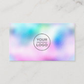 Carte De Visite Logo holographique personnalisé (Devant)