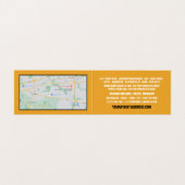 Carte De Visite Logo, Hostel Hébergement Détaillé (Intérieur déplié)