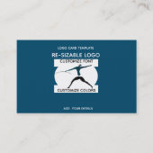 Carte De Visite Logo Hunter Warrior (Devant)