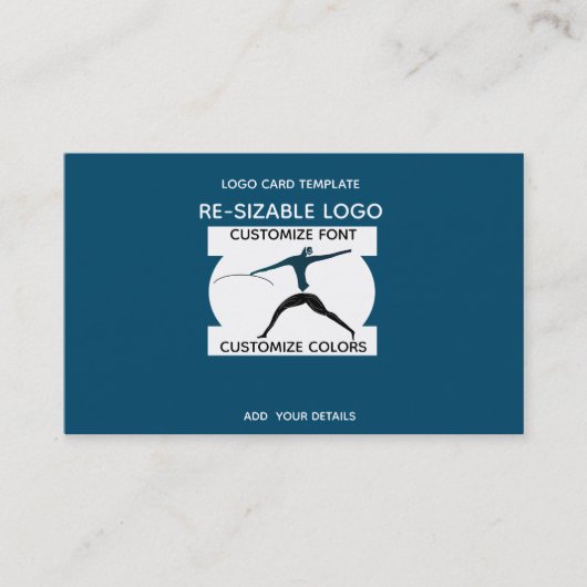 Carte De Visite Logo Hunter Warrior (Devant)