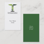 Carte De Visite Logo IANHP (Devant / Derrière)