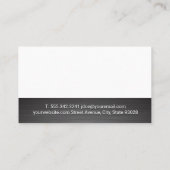 Carte De Visite Logo immobilier Abstrait (Dos)