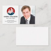 Carte De Visite Logo immobilier | Business Man (Devant / Derrière)