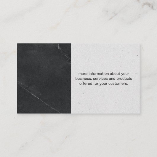 Carte De Visite Logo immobilier | Code QR (Dos)