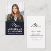 Carte De Visite Logo immobilier | Entreprise (Devant / Derrière)