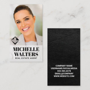 Carte De Visite Logo immobilier   Image d'entreprise personnalisée