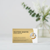 Carte De Visite Logo immobilier | Moderne (Debout devant)