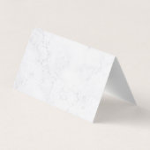 Carte De Visite Logo immobilier moderne | Femme d'affaires (Dos)