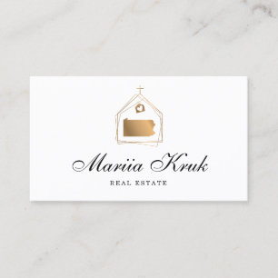 Carte De Visite Logo immobilier pour Mariia