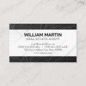 Carte De Visite Logo immobilier | Propriétés (Dos)