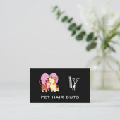 Carte De Visite Logo Kitty Doggie Heart (Debout devant)