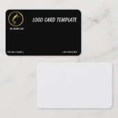 Carte de visite Logo Kokopelli Or (Devant / Derrière)