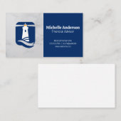 Carte De Visite Logo Light House | Entreprise (Devant / Derrière)