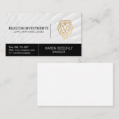 Carte De Visite Logo Lion Golden (Devant / Derrière)