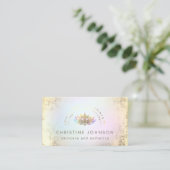 Carte De Visite logo lotus (Debout devant)