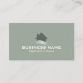 Carte De Visite Logo Maison & Breeze Chimney Sèche-Vent Nettoyage  (Devant)