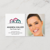 Carte De Visite Logo Maisons | Image du réviseur (Devant)