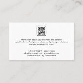 Carte De Visite Logo Maisons Immobilieres | Texture Marbre | Code  (Dos)