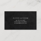 Carte De Visite Logo Maisons Palmiers (Dos)