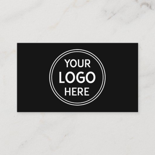 Carte De Visite Logo Marque sur Mesure pour Votre (Devant)