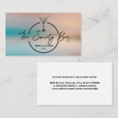 Carte De Visite Logo Martini | Bar Lounge (Devant / Derrière)