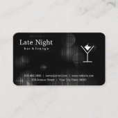 Carte De Visite Logo Martini Night Glow (Devant)