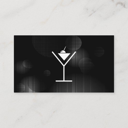 Carte De Visite Logo Martini Night Glow (Dos)