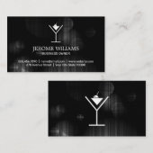 Carte De Visite Logo Martini Night Glow (Devant / Derrière)