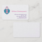 Carte De Visite Logo mère et bébé (Devant / Derrière)