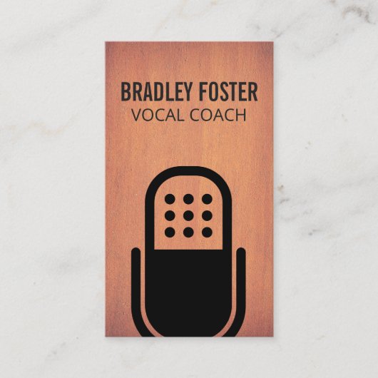 Carte De Visite Logo Mic (Devant)