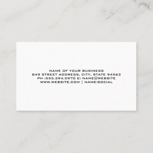 Carte De Visite Logo Mind Tech | Circuit Board (Dos)