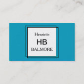 Carte De Visite Logo minimaliste (Dos)