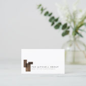 Carte De Visite Logo moderne 4 pour Immobilier, Constructeur, Arch (Debout devant)