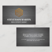 Carte De Visite Logo moderne | Conception de maisons immobilières (Devant / Derrière)