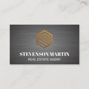Carte De Visite Logo moderne Conception de maisons immobilières