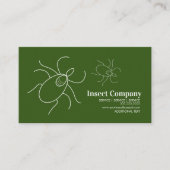 Carte De Visite Logo moderne de lutte antiparasitaire (Devant)