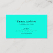 Carte De Visite Logo moderne de nid d'abeille hexagone (Dos)