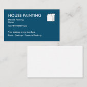 Carte De Visite Logo moderne de peinture de Chambre (Devant / Derrière)