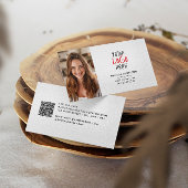 Carte De Visite Logo moderne, minime et remplaçable