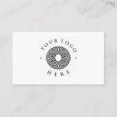 Carte De Visite Logo Moderne Professionnel (Devant)