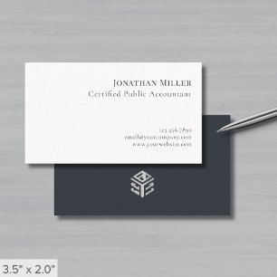 Carte De Visite Logo moderne professionnel simple