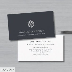 Carte De Visite Logo moderne simple