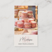 Carte De Visite Logo Monogramme de boulangerie (Devant)