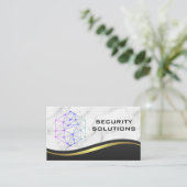 Carte De Visite Logo Network Tech (Debout devant)