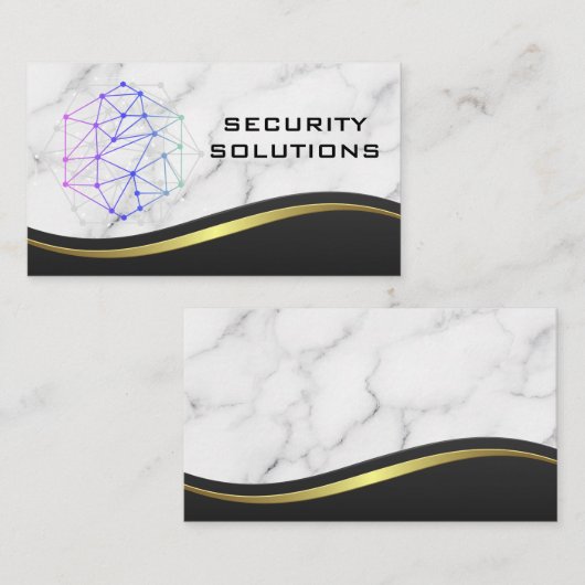 Carte De Visite Logo Network Tech (Devant / Derrière)