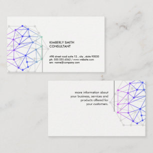Carte De Visite Logo Network Tech