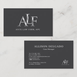 Carte de visite Logo Noir
