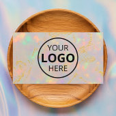 Carte De Visite Logo Opal Stone Code QR