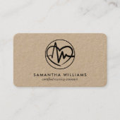 Carte De Visite Logo ou photo personnalisée CNA (Devant)